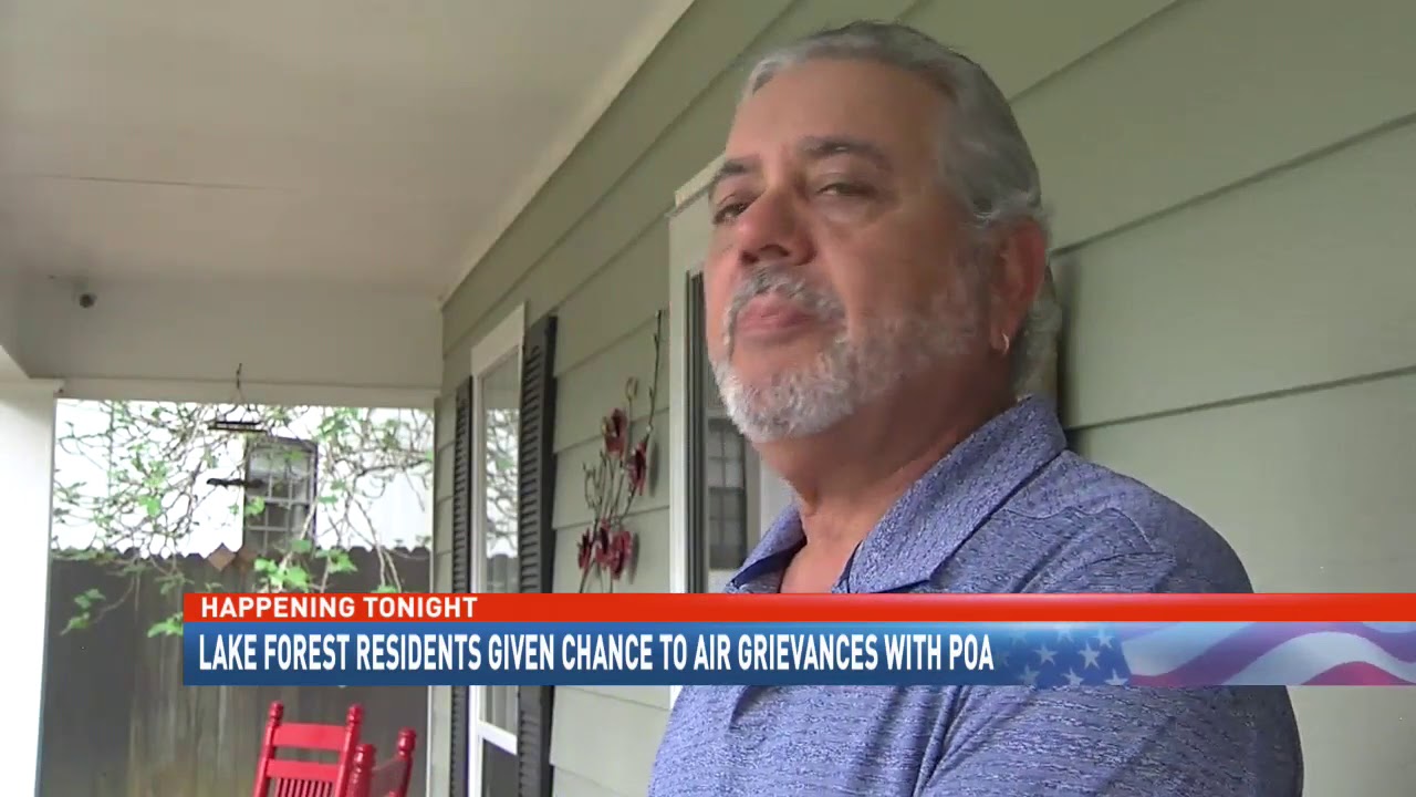Lake Forest residents given chance to air grievances with POA - NBC 15 News WPMI