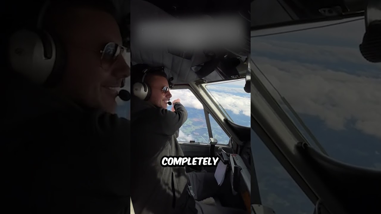 Why This Pilot Uses His Hand to Steer 😳