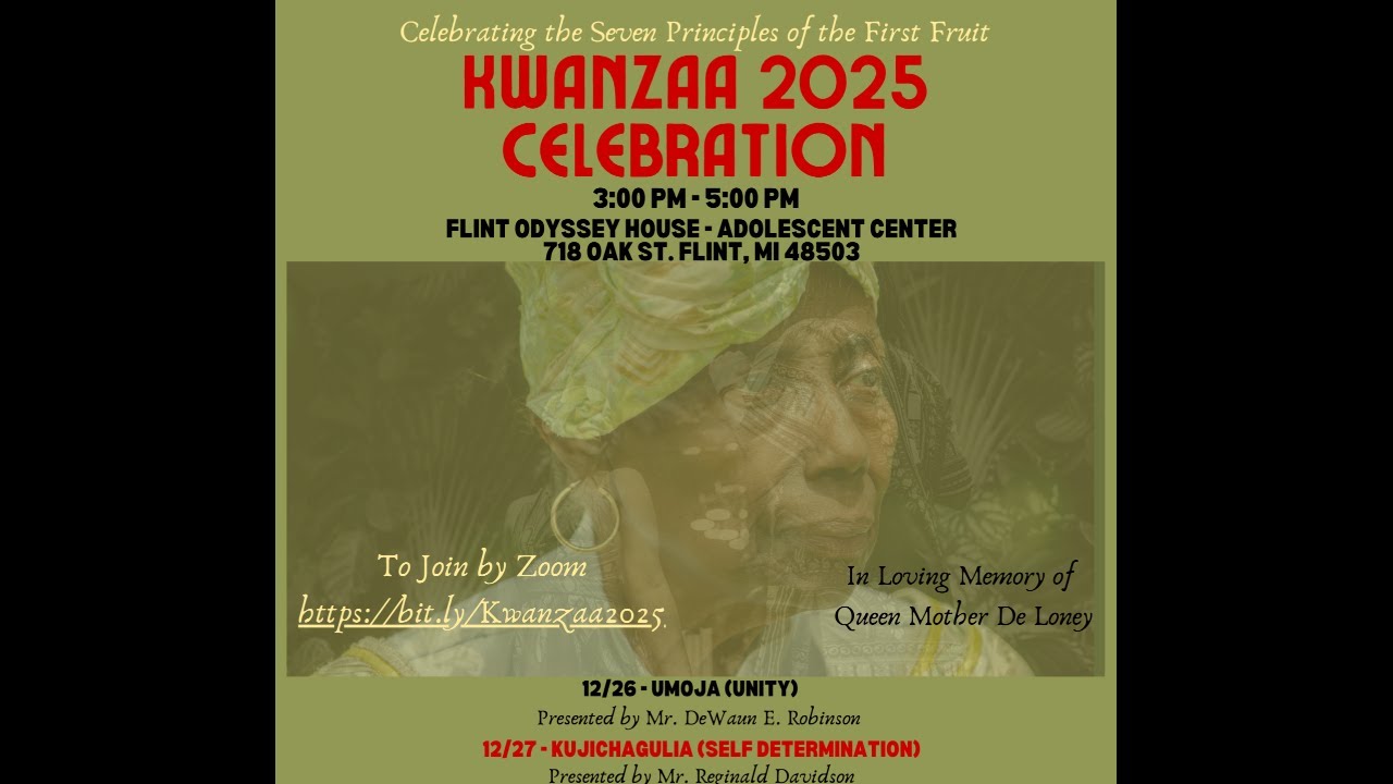 Celebrating Flint Kwanzaa: Kujichagulia (Self-determination)