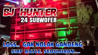BJ HUNTER 24 SUBWOFER MENGGELEGAR