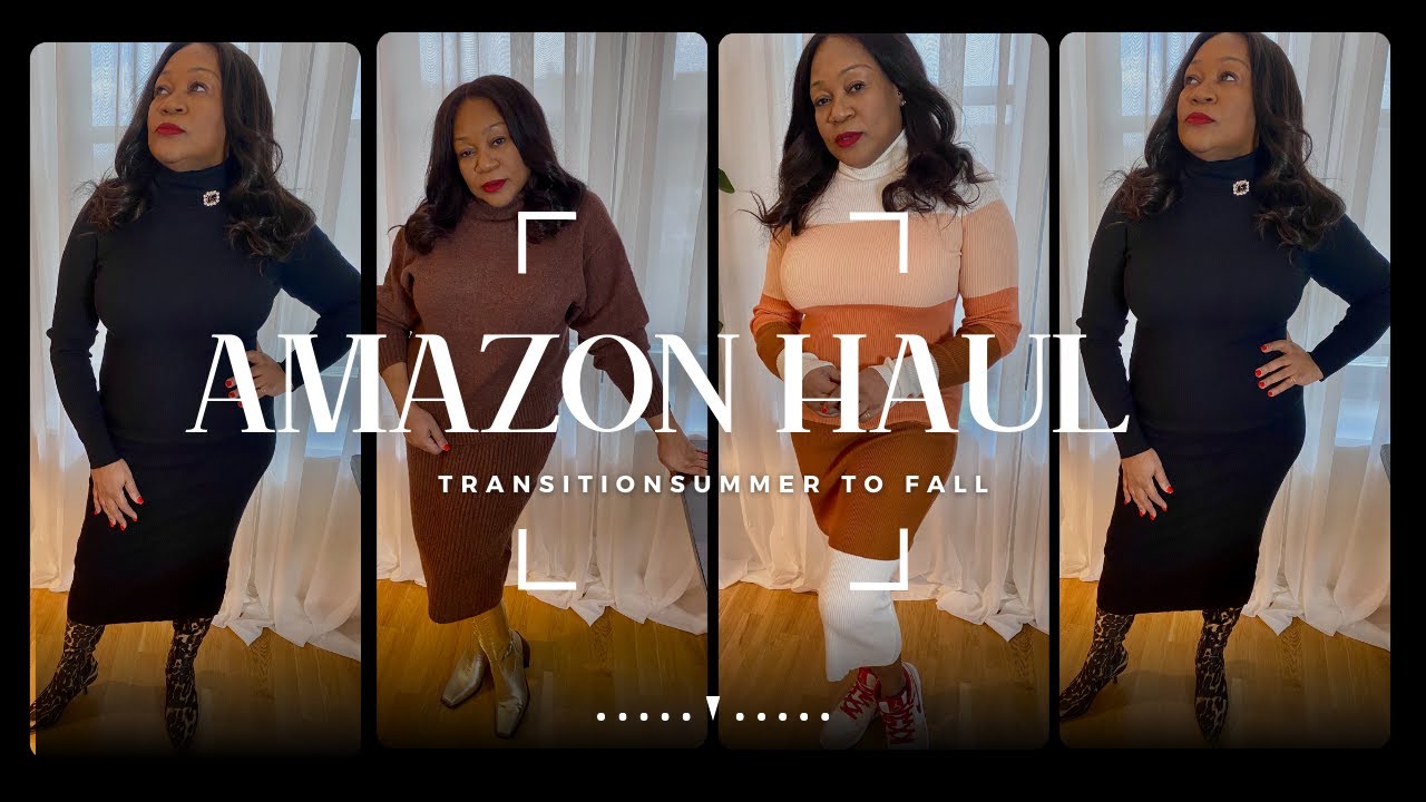 Amazon Fashion Try On Haul - Fall Affordable Clothes Haul, Must Have # ...
