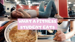 What I Eat as a FITNESS STUDENT