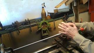 51. Threading the HWP barrel between centers.