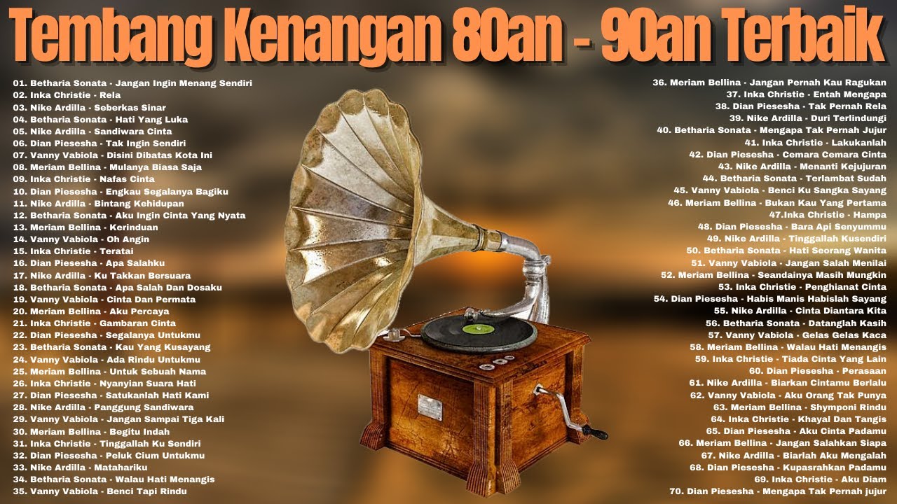 70 Lagu Tembang Lawas Penuh Kenangan - Nonstop Lagu Kenangan 80an