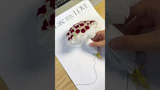 DIY beads flowers bouquet #beads #diybeads #diy #homedecor #gift #craft #diybeads #handmadegifts