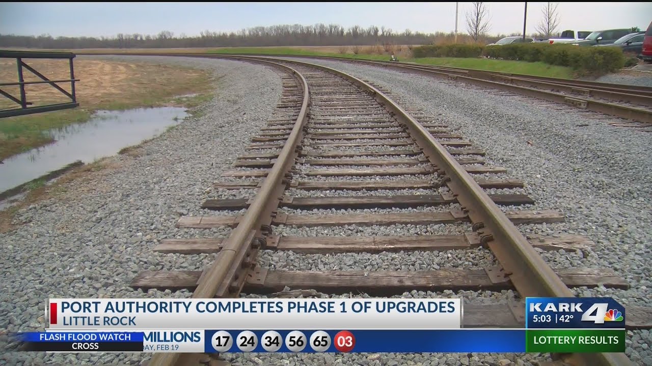 Little Rock Port Authority completes phase one of upgrades