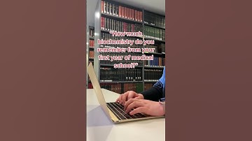 Biochemistry in Med School #shorts