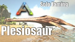 Ark: SE - How to Solo Tame a Plesi | Method/Guide on Dino Taming screenshot 5