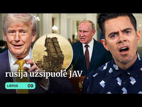 DEGA LUKOIL - PUTINAS KRIZĖS NEMATO | KANDIDATAS BARANOVAS? | ISODA | IRANAS | TRUMPAS | Tiek Žinių