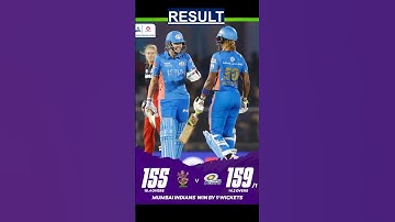 WPL: MI-W vs RCB-W  Result, Top Performer & Latest Points Table #shorts #cricketshorts #wpl #wpl2023