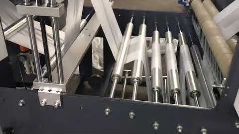 FULLY AUTOMATIC C TYPE ROLL GARBAGE BAG MAKING MACHINE