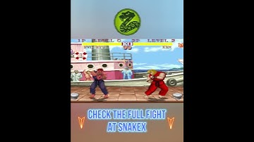 🎁 Evil Ryu  🆚 Ken | Epic Fight | Street Fighter Cracked