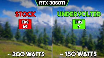 RTX 3060Ti STOCK vs. UNDERVOLTING TEST IN 16 GAMES