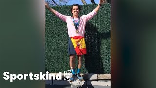 Athlete Runs Nyc Marathon From Terrace Sportskind