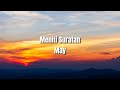 May - Meniti Suratan (Lyric Video) | Best Audio | 4k