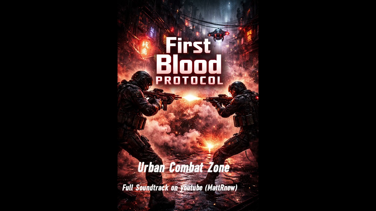 Urban Combat Zone #cyberpunk #music #nightcity #soundtrack #darktechno