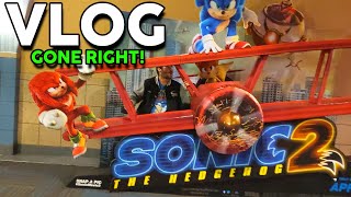 My Experience At The Sonic Movie 2 Premiere Vlog With Friends