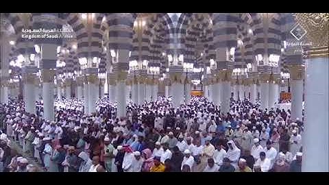 سورة السجدة كاملة بصوت الشيخ عبدالله بن عبدالمحسن القرافي من الحرم النبوي الشريف
