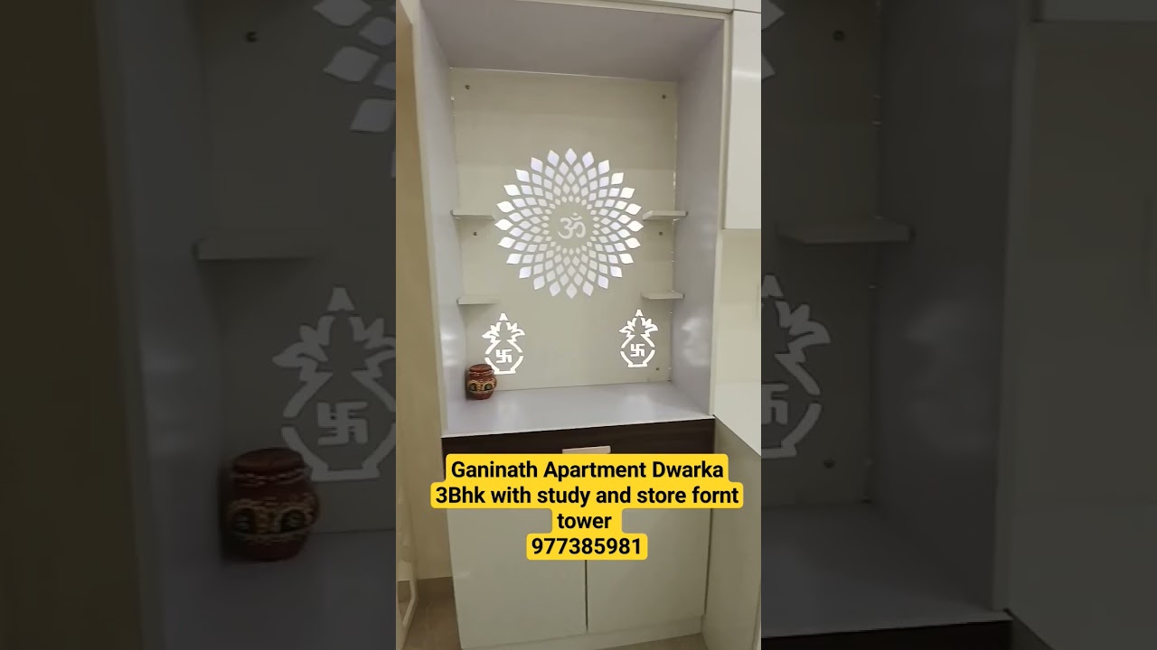 Ganinath 3bhk with study and servant 