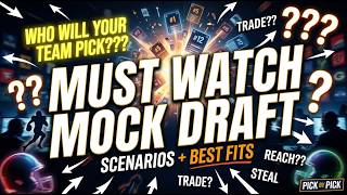 🚨EVERY Pick Matters… 2026 NFL Mock Draft (ALL 32 TEAMS)🚨