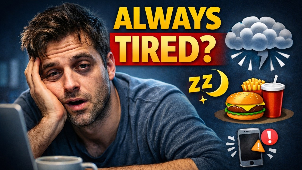 Why You Feel Tired all The Time - YouTube