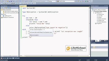 New Exception Types in F#