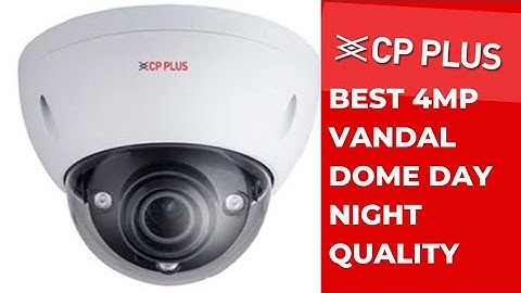 CP PLUS 4MP Vandal Dome Camera Day Night Quality (CP-UNC-VC41L5-VMDS-0360)