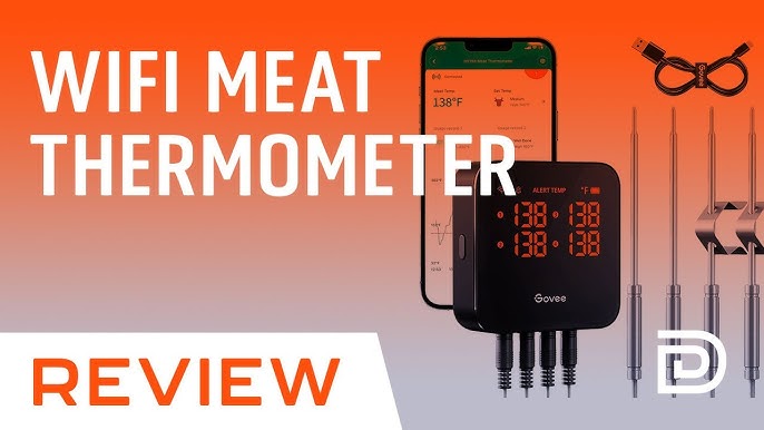 Govee's wireless meat thermometer with 2 probes alerts you when meat fully  cooks for $20