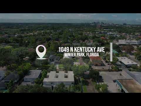 1049 N Kentucky Ave, Winter Park, FL home video tour