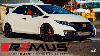 Honda Civic Type R FK2 - Remus Catback - PURE SOUND & DETAILING