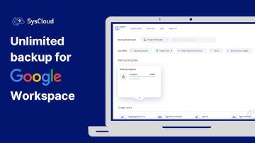 SysCloud Backup for Google Workspace | Product Demo Video