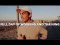 Full Day of Working and Training | How I balance Work and Being an Athlete