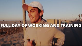 Full Day of Working and Training | How I balance Work and Being an Athlete