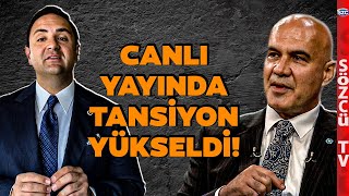 Stüdyoda Gergin Anlar! CHP'li Akdoğan ile Turhan Çömez Arasında Çok Sert Pankart Tartışması