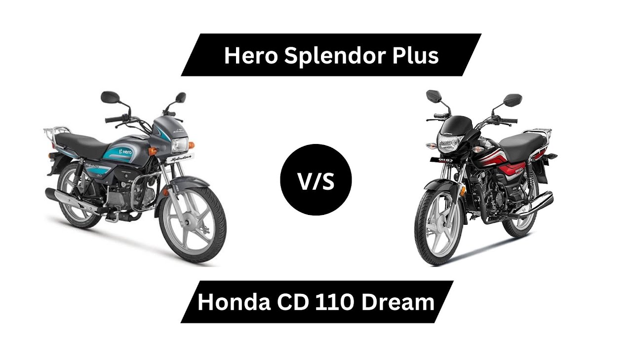 Hero Splendor Plus vs Honda CD 110 Dream - YouTube