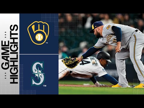 Brewers vs. Mariners Game Highlights (4/18/23) | MLB Highlights