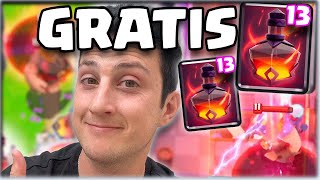 CLASH ROYALE NOS REGALA EL NUEVO HECHIZO A NIVEL 13 GRATIS