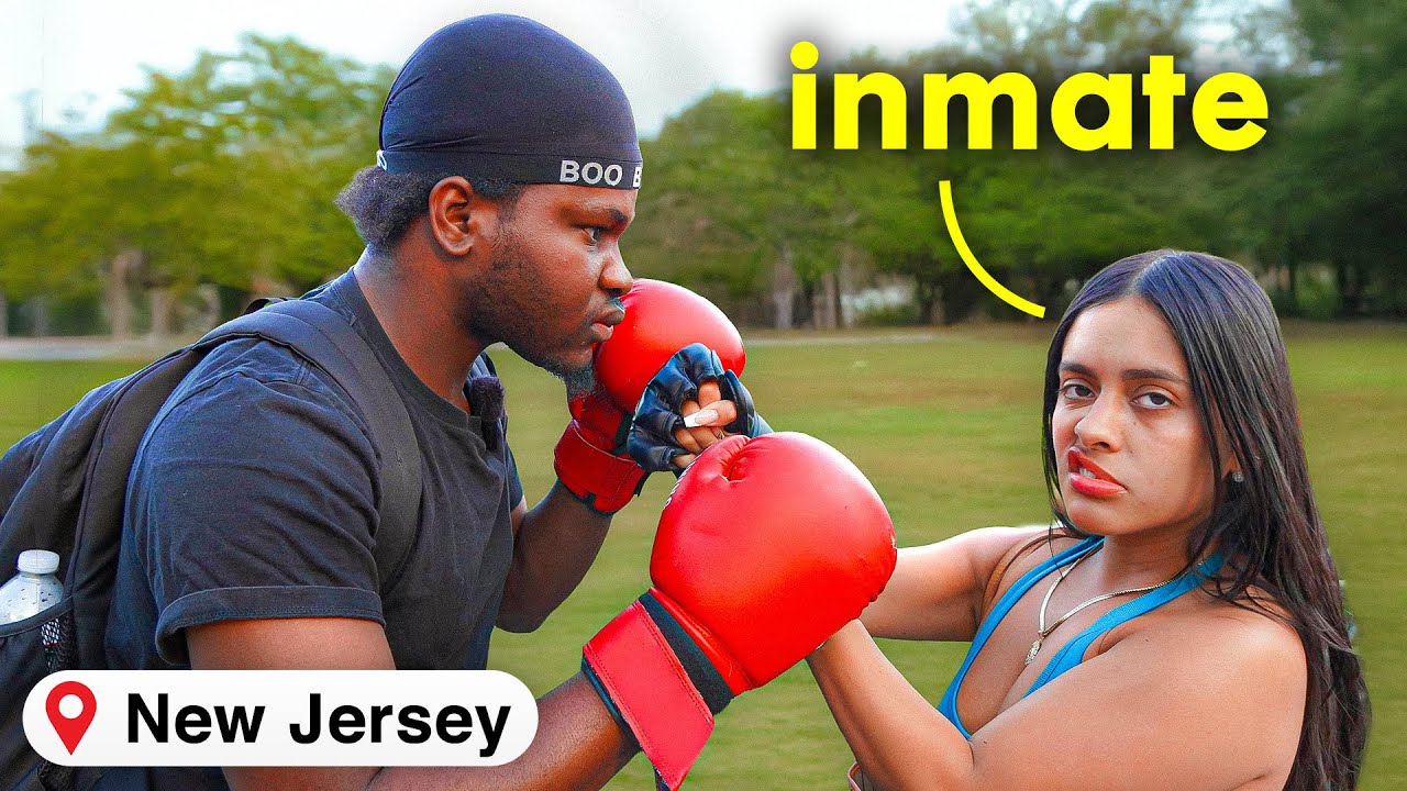 PUNCHING ON THE "BADDEST" INMATE IN NJ!😍😳