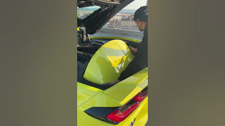 FOR 100k ARE YOU HAPPY WITH TAKING YOUR C8 ROOF OFF MANUALLY? ⛽️🚀 #losangeles #corvette