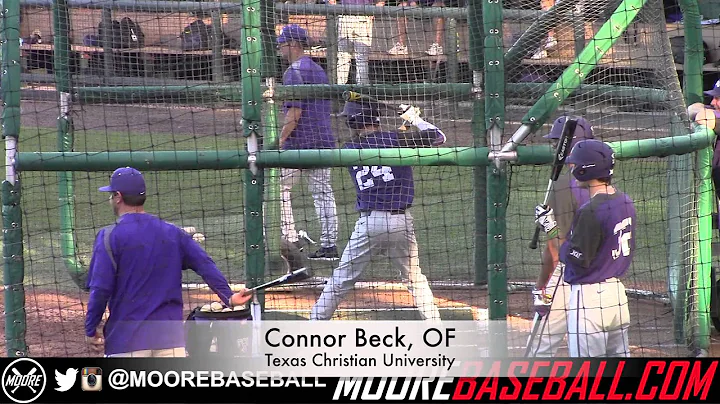 Connor Beck Prospect Video, OF, Texas Christian Un...