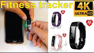 Review and how to set up a generic fitness tracker with VeryFitPro app - (Amazon)