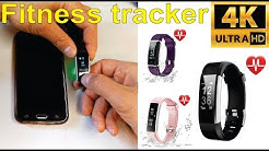 Review and how to set up a generic fitness tracker with VeryFitPro app - (Amazon)