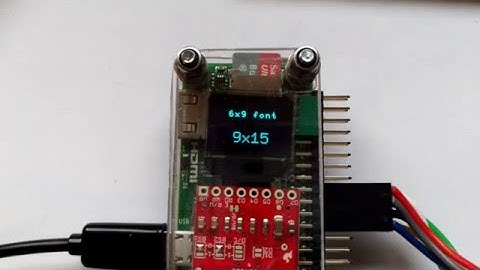 Sparkfun micro OLED