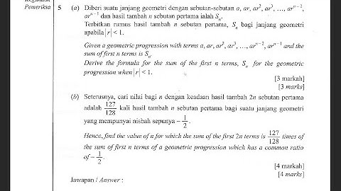 SPM - Selangor 2021 - AddMath - Paper 1 - Part 1 Live Discussion