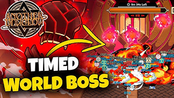 WORLD BOSS - TIMED DAILY DMG CHECK // ANOTHER DUNGEON GUIDE