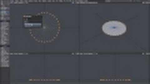 LightWave Model - Select Nth,  Circle, Plane
