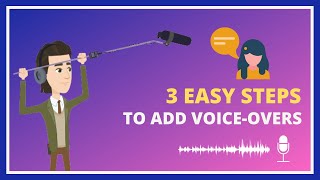 How to add Voice-overs for YouTube video? [3 Easy Steps]