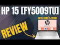 hp laptop 15 12th gen i5-1235u review 🔥 fy5009tu review 🤑 Best Laptop Under Rs 50000 😊
