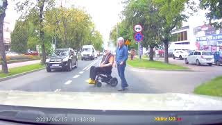 Sokołów Podlaski - nagranie z ul. Wolności