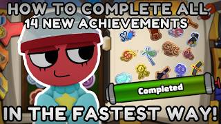 How to Get ALL The New Achievements in Dandy's World FAST!